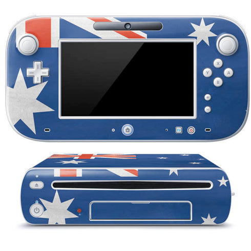 Australia Flag Distressed Wii U (Console + 1 Controller) Skin